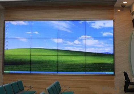 志丹液晶拼接屏的另类用法。